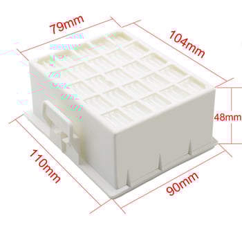 HEPA филтър елемент за Bosch вакуум GL-10 и GL-40, BBZ156HF, домашна употреба, обхват 21–30 м²