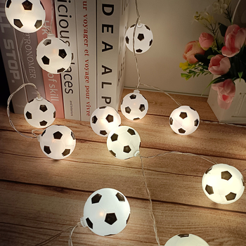 Φωτεινό LED καλώδιο ποδοσφαίρου, 20 LED, IP44, ρυθμιζόμενο, τροφοδοσία USB/μπαταρία/πρίζα