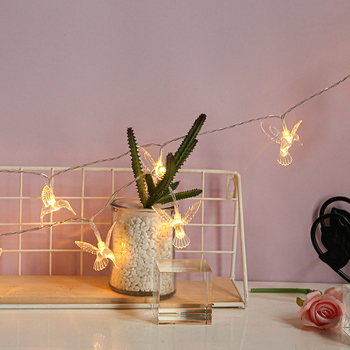 LED декоративна светлинна лента, модел Хъмингбърд, захранване с батерия, IP65, 3-220V, бутонно управление