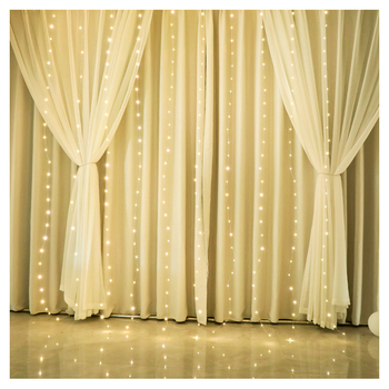 LED κουρτινοφώτα με 124 LED, USB τροφοδοσία, τηλεχειριστήριο, IP44 (124 LED, USB τροφοδοσία, τηλεχειριστήριο, IP44)