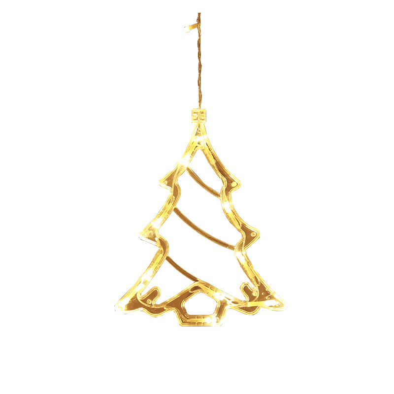 LED коледни завеси светлини с 120 светодиода, 220V, 3000K, IP44, 50 000 ч.