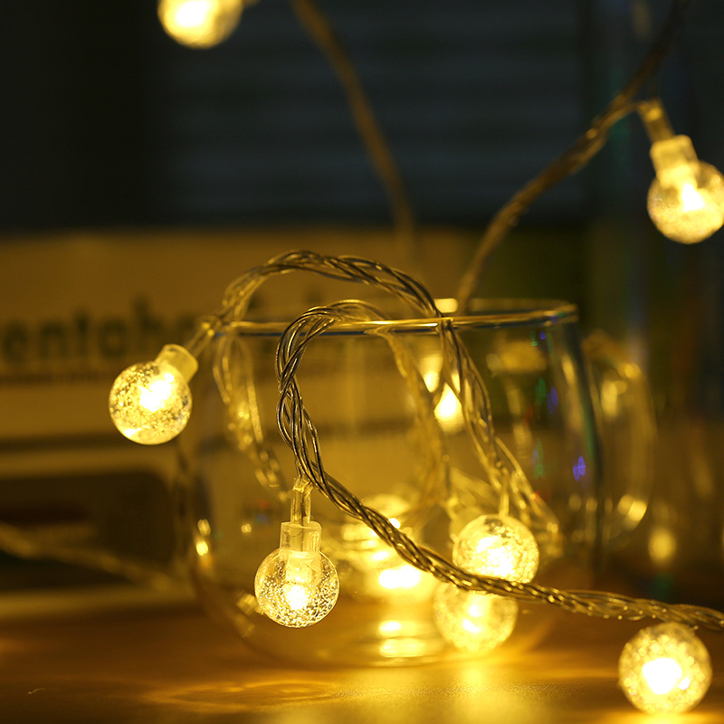 Lampa LED suspendată, sferă rotundă de cristal, carcasă PVC (SM-Crystal Ball, 5 lm, 220V, IP44, 50000h)