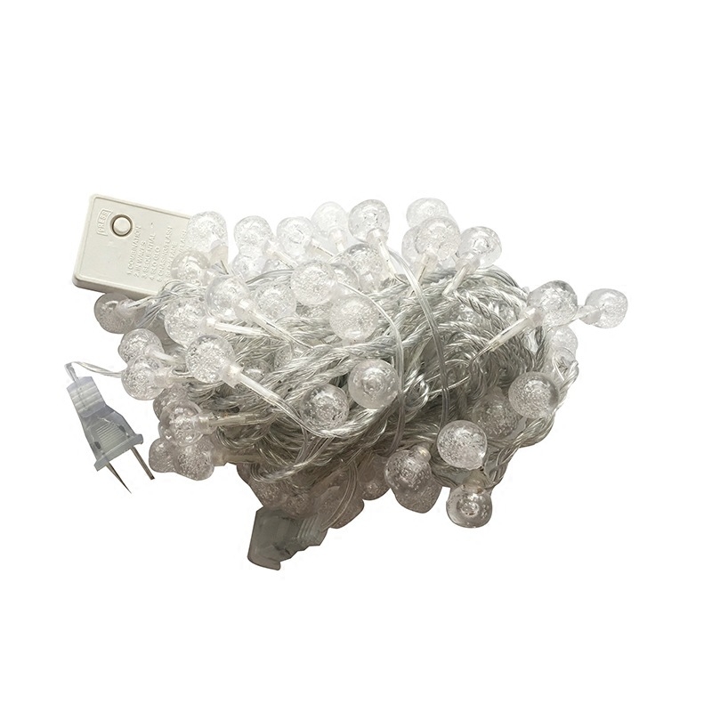 Lampa LED suspendată, sferă rotundă de cristal, carcasă PVC (SM-Crystal Ball, 5 lm, 220V, IP44, 50000h)