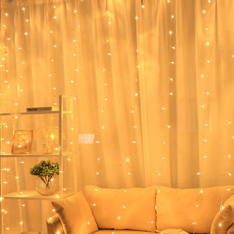 Șir de lumini LED pentru brad, 5 m, 50 LED-uri, alimentare cu baterii, model BZ2522-W