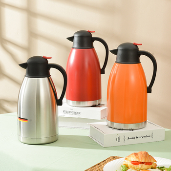 Nerūdijančio plieno termosas, didelės talpos, 12–24 valandų izoliacija, vidus ir išorė iš 201 nerūdijančio plieno, logotipo atspaudas