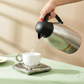 Nerūdijančio plieno termosas, didelės talpos, 12–24 valandų izoliacija, vidus ir išorė iš 201 nerūdijančio plieno, logotipo atspaudas