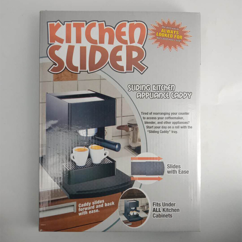 Βάση μηχανής καφέ Handy Caddy – ABS, διαμόρφωση διαθέσιμη, εκτύπωση λογότυπου, κατάλληλο δώρο, στυλ ζωικό ζακάρντ