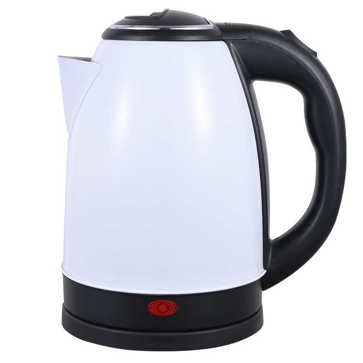 Електрически чайник с двойно напрежение 110/220 V, 1000–1500 W, корпус от неръждаема стомана, 360° база, автоматично изключване