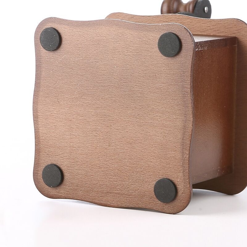 Rankinis kavos malūnėlis namų naudojimui su lydinio dantimis, rankinis pavara, Ferris wheel įkvėpto dizaino, galimybė pritaikyti ir privatūs ženklai