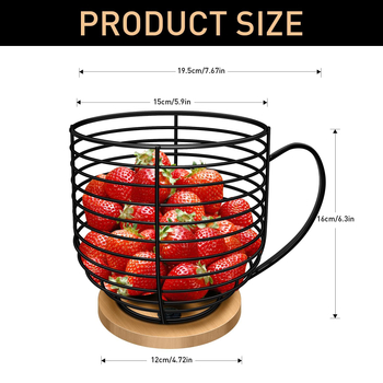 Coș de depozitare pentru capsule de cafea - organizator de birou, design minimalist geometric, lansare primăvara 2021, fără import