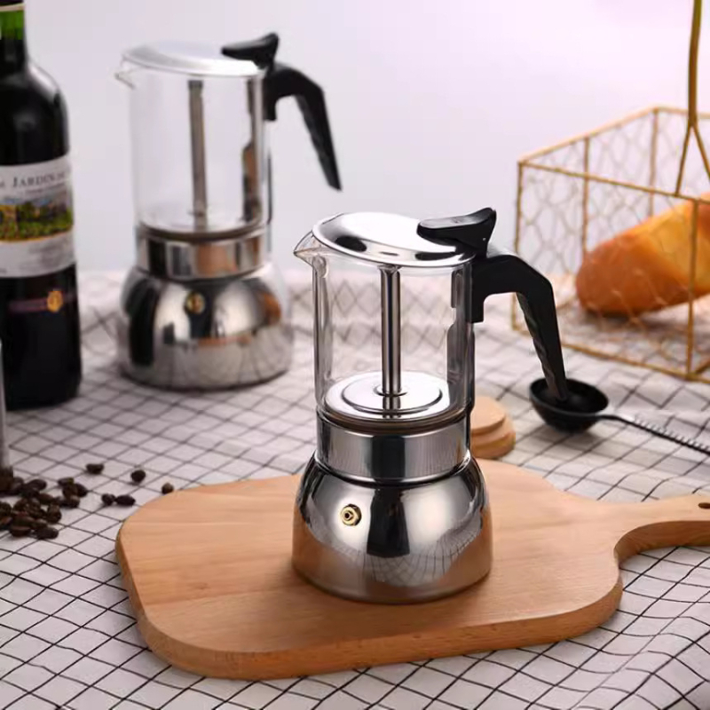 Мока пот за дома, неръждаема стомана, персонализируем, прост стил