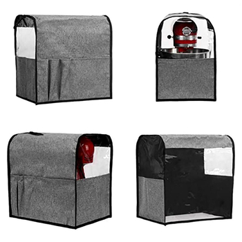 Κάλυμμα σκόνης κάθετου μίξερ – αδιάβροχο, πλένεται, 300D κατιονική διαφανής μεμβράνη, 90% περιεκτικότητα υφάσματος, προσαρμοστικό