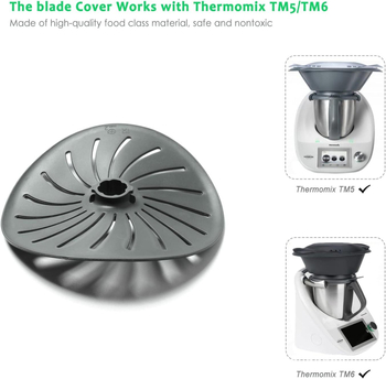Защитен капак за нож Thermomix TM5/TM6/TM31, хранително-качествен материал, аксесоар за разбъркване и смилане