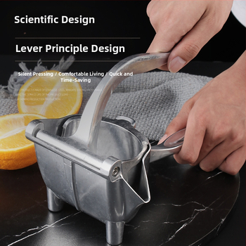 Χειροκίνητος Αποχυμωτής – Αλουμινένιος Πολυλειτουργικός Αποχυμωτής για Φρούτα και Καρύδια (2020)