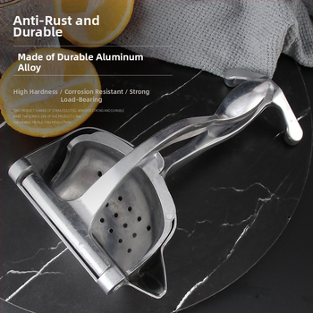 Χειροκίνητος Αποχυμωτής – Αλουμινένιος Πολυλειτουργικός Αποχυμωτής για Φρούτα και Καρύδια (2020)