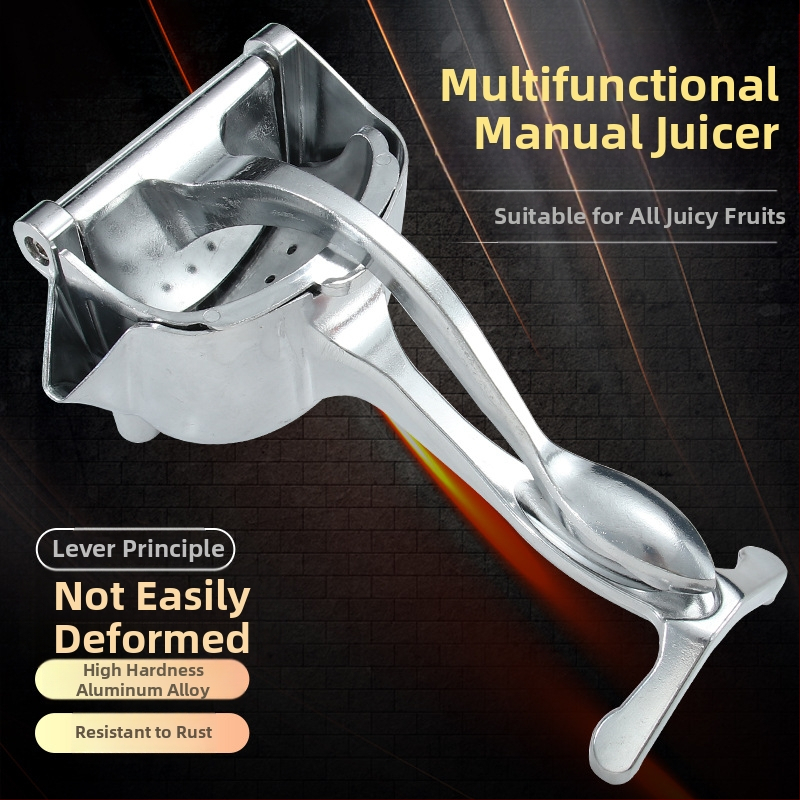 Χειροκίνητος Αποχυμωτής – Αλουμινένιος Πολυλειτουργικός Αποχυμωτής για Φρούτα και Καρύδια (2020)