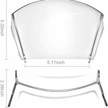 Kitchenaid миксер - протектор за пръски, PC материал, модел 01, монтаж