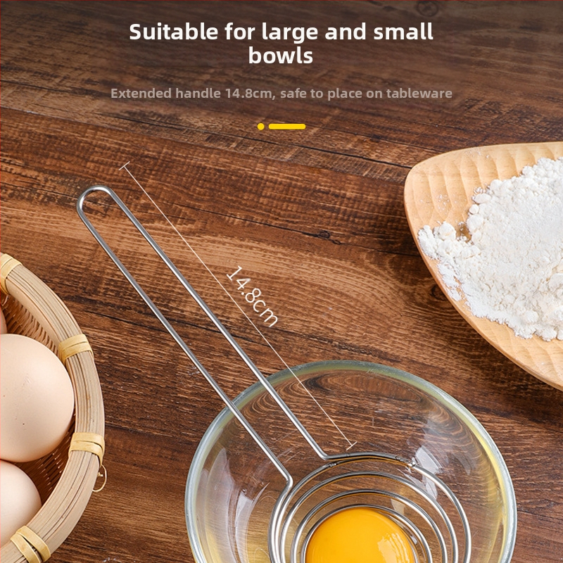 MGX- Разделител за яйчен белтък и жълтък от неръждаема стомана без магнит, за печене и домашна употреба