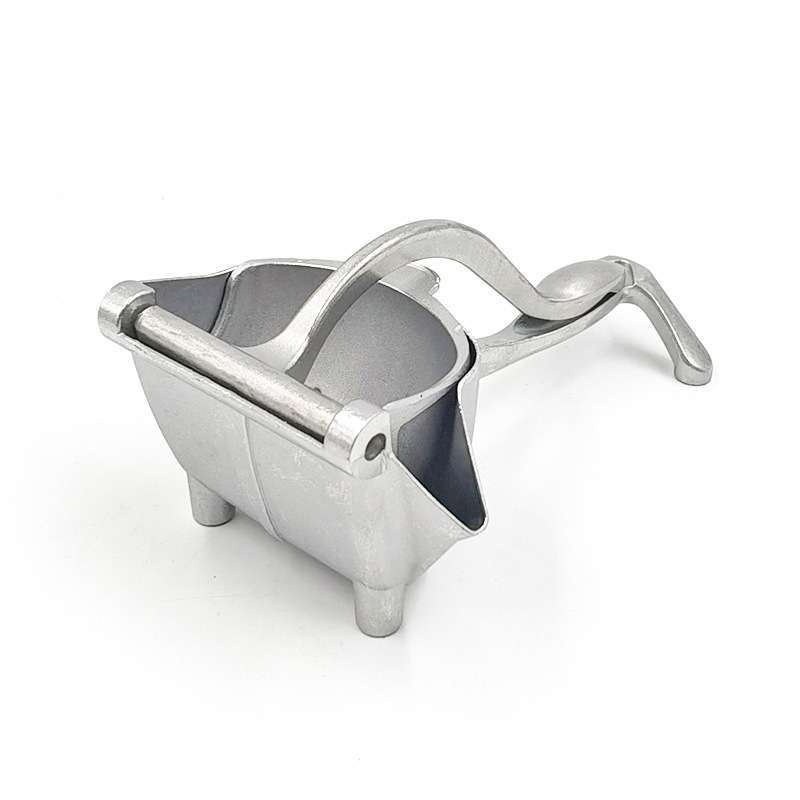 Χειροκίνητος μεταλλικός αποχυμωτής οικιακής χρήσης, μη ηλεκτρικός, με διαχωριστή χυμού