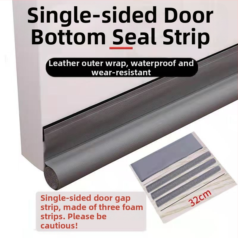 PU лента за уплътнение на дъното на врата – уплътняване на фуги, звукоизолация, защита от прах и насекоми, термична изолация