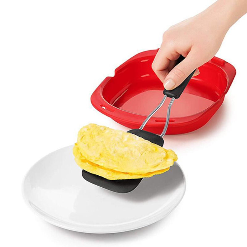 Home Xiaohui Силиконов Омлетник и Производител за Яйчни Рулца със Пароварка и Тава за Печене (Бранд: Home Xiaohui;Пускане на пазара: Лято 2021;Качество: Високо;Стил: Модерен и Прост)