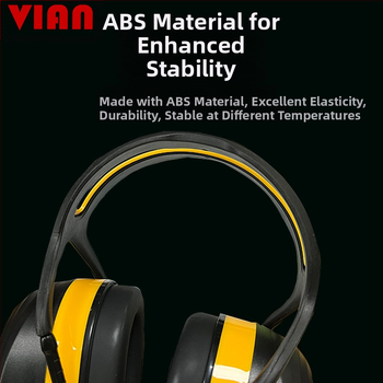 VIAN X7A Pro garsiaizoliacinės ausinės su galvos laikikliu, triukšmo slopinimas 37 dB, tinkama miegui, darbui ir mokymuisi pramoninėje aplinkoje