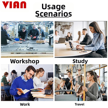 VIAN X7A Pro garsiaizoliacinės ausinės su galvos laikikliu, triukšmo slopinimas 37 dB, tinkama miegui, darbui ir mokymuisi pramoninėje aplinkoje