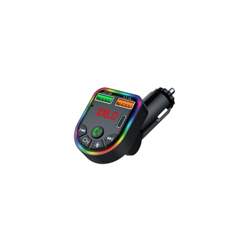 Auto MP3 player s FM transmiterom i reprodukcijom s USB flash diska, model P20, napajanje 12-24V, masa 60 g