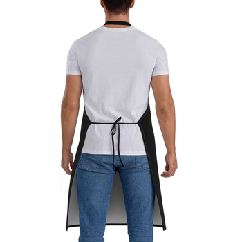 Személyre szabható teljes mintázatú kötény, vízálló és kopásálló, nyakba tekerhető védő