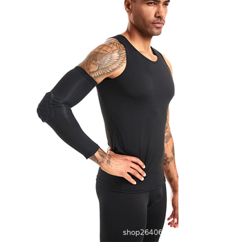 Spandekso alkūnų apsaugos su heksagoniniu raštu, tinkamos futbolui ir krepšiniui; tinka bėgimui, važiavimui dviračiu, tenisui ir kitiems kamuolių žaidimams