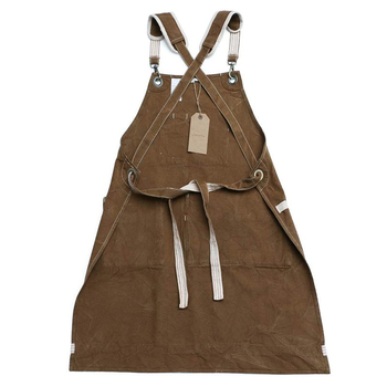 Ujjatlan kötény 100% pamutból, anti-szennyeződés, modern minimalista stílus