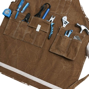 Ujjatlan kötény 100% pamutból, anti-szennyeződés, modern minimalista stílus