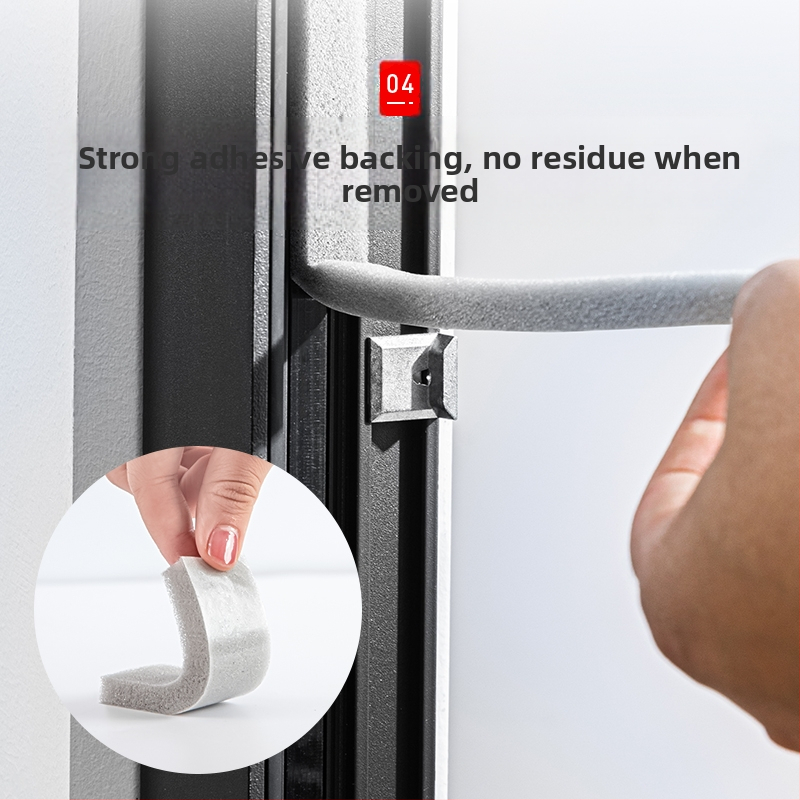 Уплътнителна лента за прозорци и врати — Kun deli, модел 8x10, материал EAV, прахоозащитно уплътнение