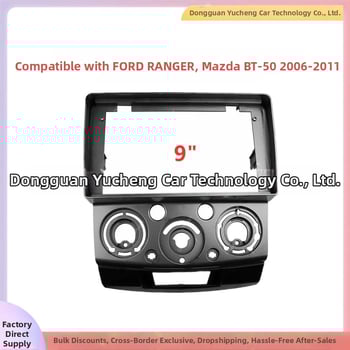Android navigacijski okvir za Ford Ranger i Mazda BT-50 (ABS+PC; 1 kg; Kompatibilni modeli: Ford Ranger, Mazda BT-50)