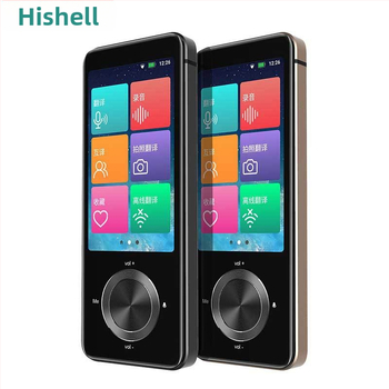 M9 offline vertėjas: kinų–anglų ir japonų–tajų balso vertėjas su nuotraukų vertimu; Android pagrindu, Bluetooth, 10 m diapazonas, lietimas + mygtuko naudojimas, ABS korpusas