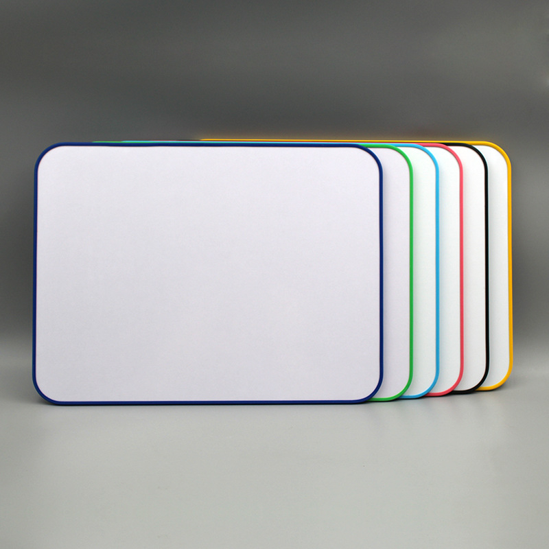 Divpusēja plastmasas balta plāksne, izdzēšama, ne-magnētiska rakstīšanas virsma, pielāgota mācību palīglīdzeklis bērniem un skolēniem