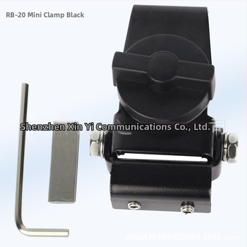 RB-20 κλιπ άκρου από ανοξείδωτο ατσάλι για βάση στερέωσης κεραίας CB αυτοκινήτου, βάση κατά πτώσεων, μοντέλο RB-20, αντίσταση 14 Ω, εμβέλεια έως 1,5 χλμ