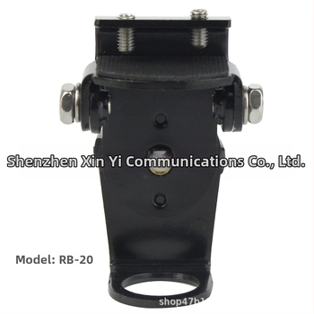 RB-20 κλιπ άκρου από ανοξείδωτο ατσάλι για βάση στερέωσης κεραίας CB αυτοκινήτου, βάση κατά πτώσεων, μοντέλο RB-20, αντίσταση 14 Ω, εμβέλεια έως 1,5 χλμ