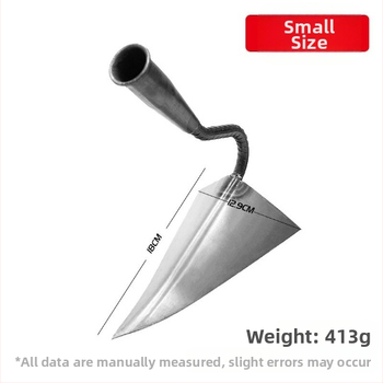 Pločio kasimo įrankis su geležine rankena ir žemo anglies plieno korpusu