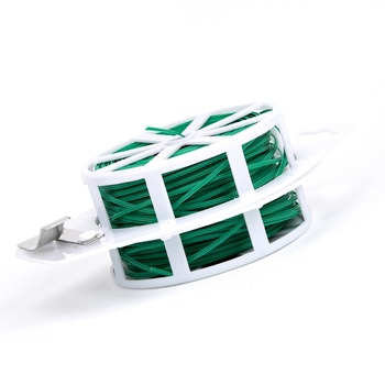 Σετ κηπουρικής οικιακής χρήσης με σύρμα από σίδηρο επενδυμένο με πλαστικό για δέσιμο φυτών