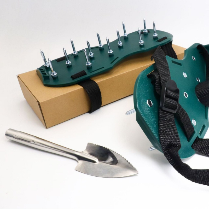 Bateliai žolės aeravimui su dygliu – plastikas, 980 g, prekė Other, taikymo sritis TL120003-bz