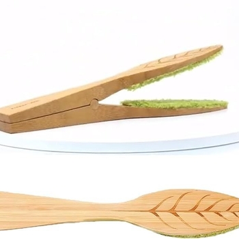 Почиствач за листа - борово дърво, стил Модерно изкуство, процес на леене, Giant Airlines