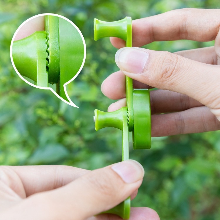 metszőolló bonsai-formázó eszközzel, ágak kiegyenesítésére, műanyag kivitel