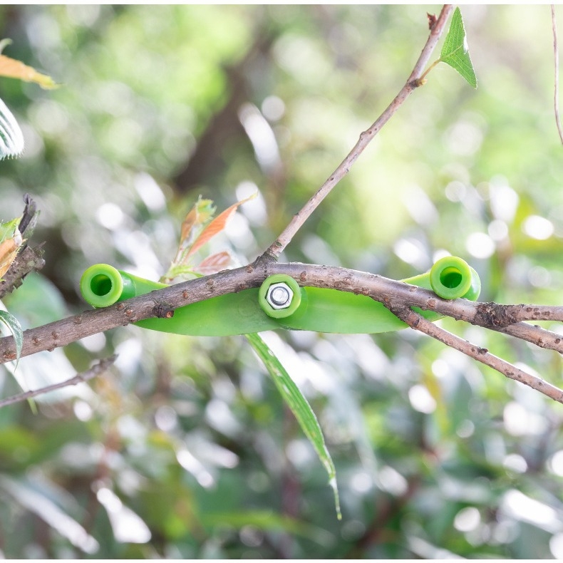 metszőolló bonsai-formázó eszközzel, ágak kiegyenesítésére, műanyag kivitel