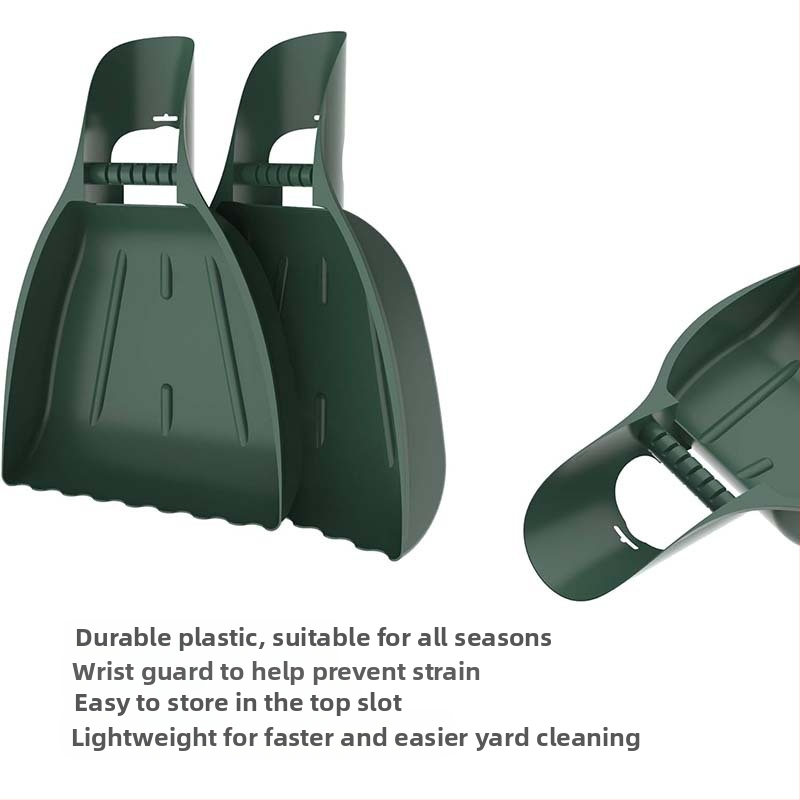 Isunpro късо гребло за листа за градина — многофункционално градинско гребло с клип за листа