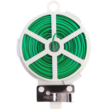 Dārza stiprinājuma aukla ar PVC pārklājumu, 0,7–0,8 mm, piemērota vīnogām un ziedošiem augiem