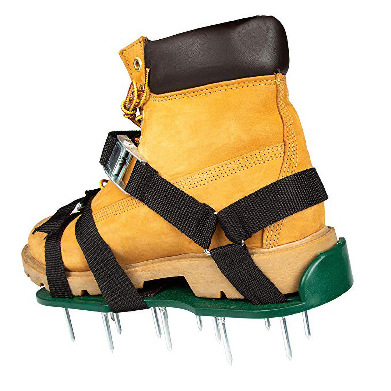 Градински обувки с триъгълен ремък за аериране на тревата и разрохкване на почвата (Little Pearl)