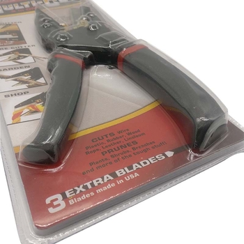 Keiba Πολυλειτουργικά κηπουρικά ψαλίδια για μοσχεύματα – Ανοξείδωτο χάλυβα, συνολικό μήκος 260 мм, μήκος λεπίδας 65 мм, βάρος 565 g