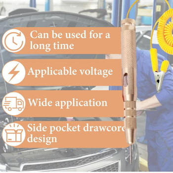 Δοκιμαστής κυκλωμάτων αυτοκινήτου – Προορίζεται για διάγνωση ηλεκτρικών κυκλωμάτων οχήματος – Μάρκα: Other