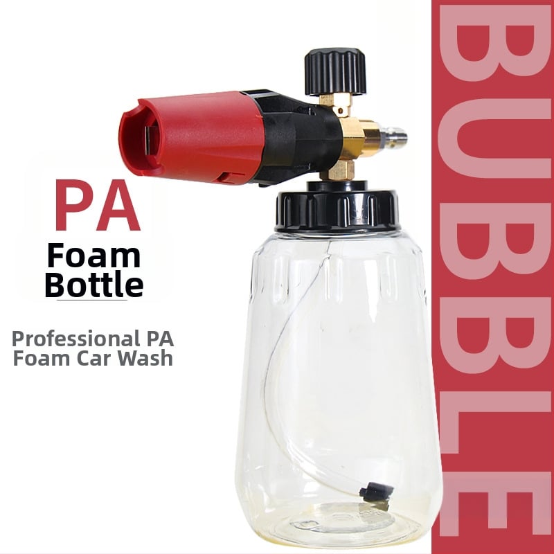 Augstas spiediena putas pistole ar sakausējuma galvu un sakausējuma rokturiem, spiediens 120 bar, izsmidzināšanas attālums 10 m, svars 0,4 kg